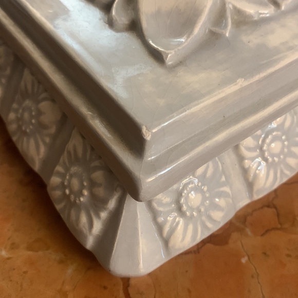 Vintage 1970s Ceramic Ashtray Cigar box set - Picture 8 of 16